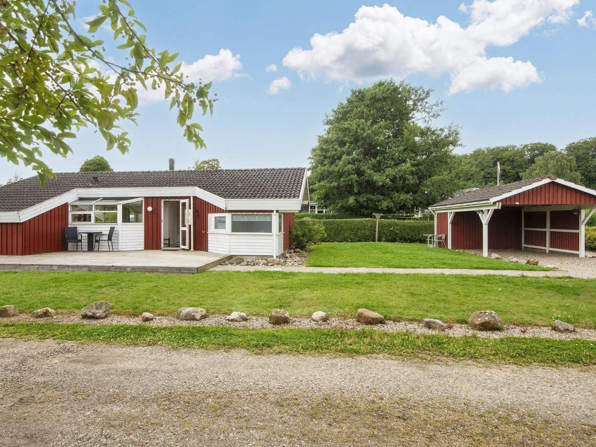 6 Person Holiday Home In Bjert Binderup Strand Esterno foto